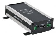 HDMI® over Fiber Receiver with RS-232 and IR, includes PW-1205RU power supply, requires HD-TX1-F , 